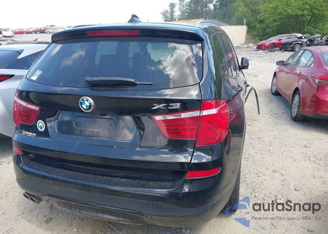 2016 BMW X3 xDrive28I from USA, damaged, VIN 5UXWX9C59G0D92506